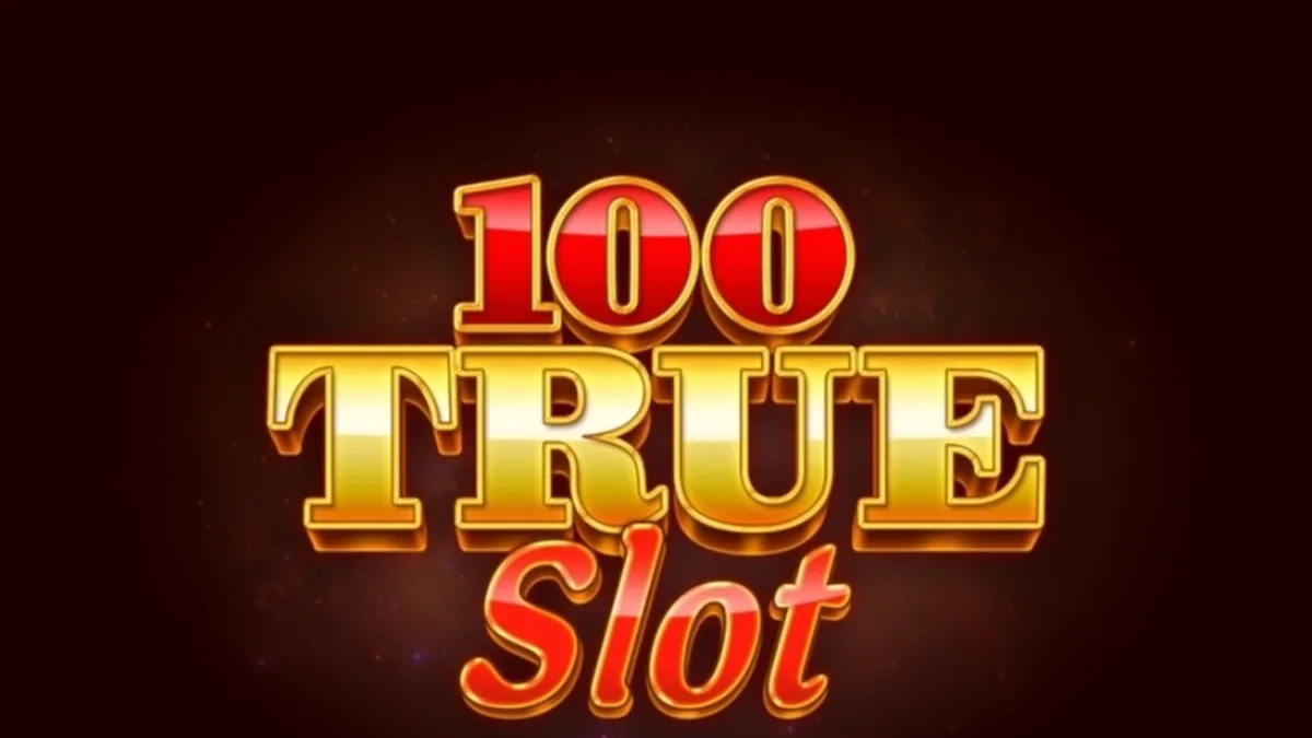 Tampilan visual antarmuka permainan 100 True Slot